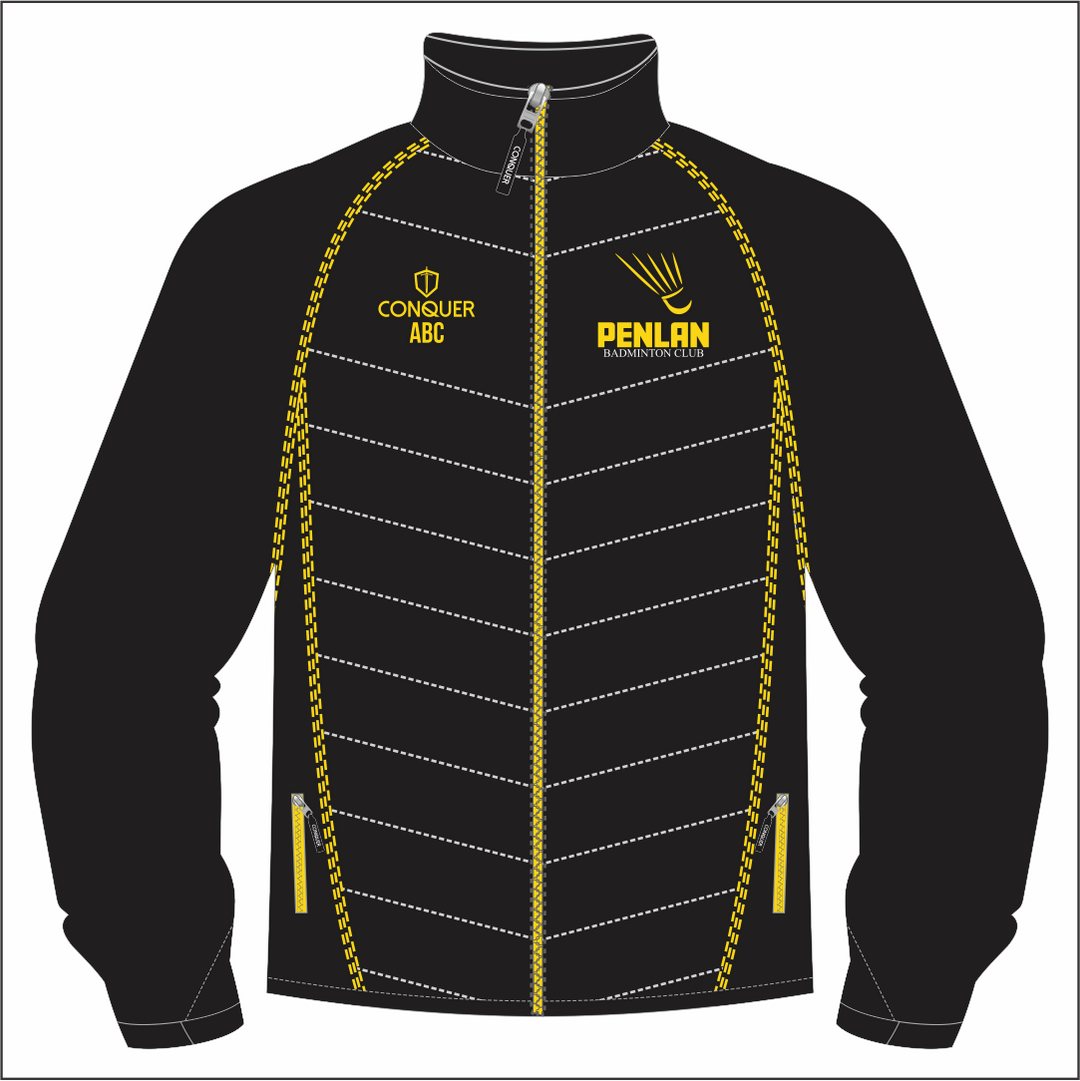 Penlan Badminton Full Zip Hybrid Track Jacket