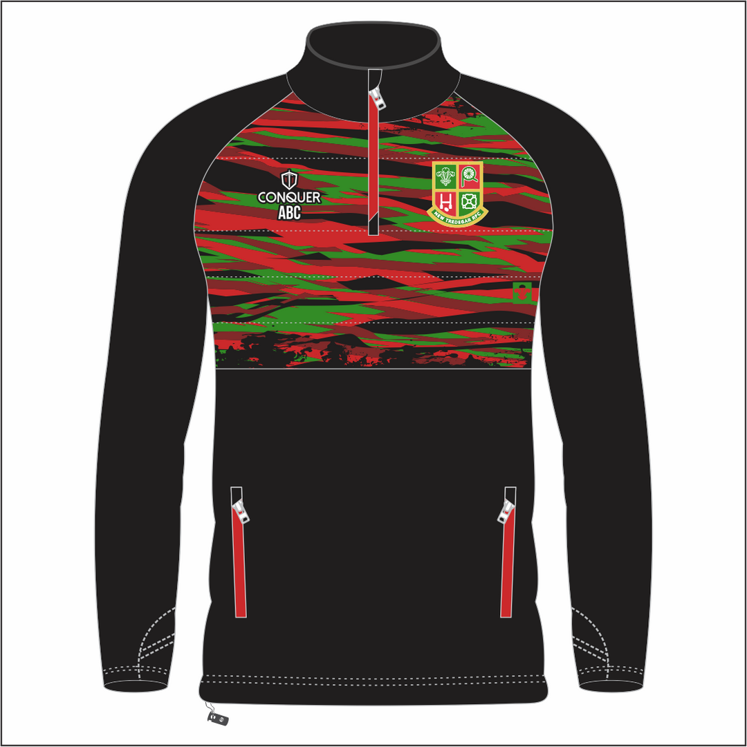 New Tredegar RFC 1/4 Zip Hybrid Midlayer KIDS