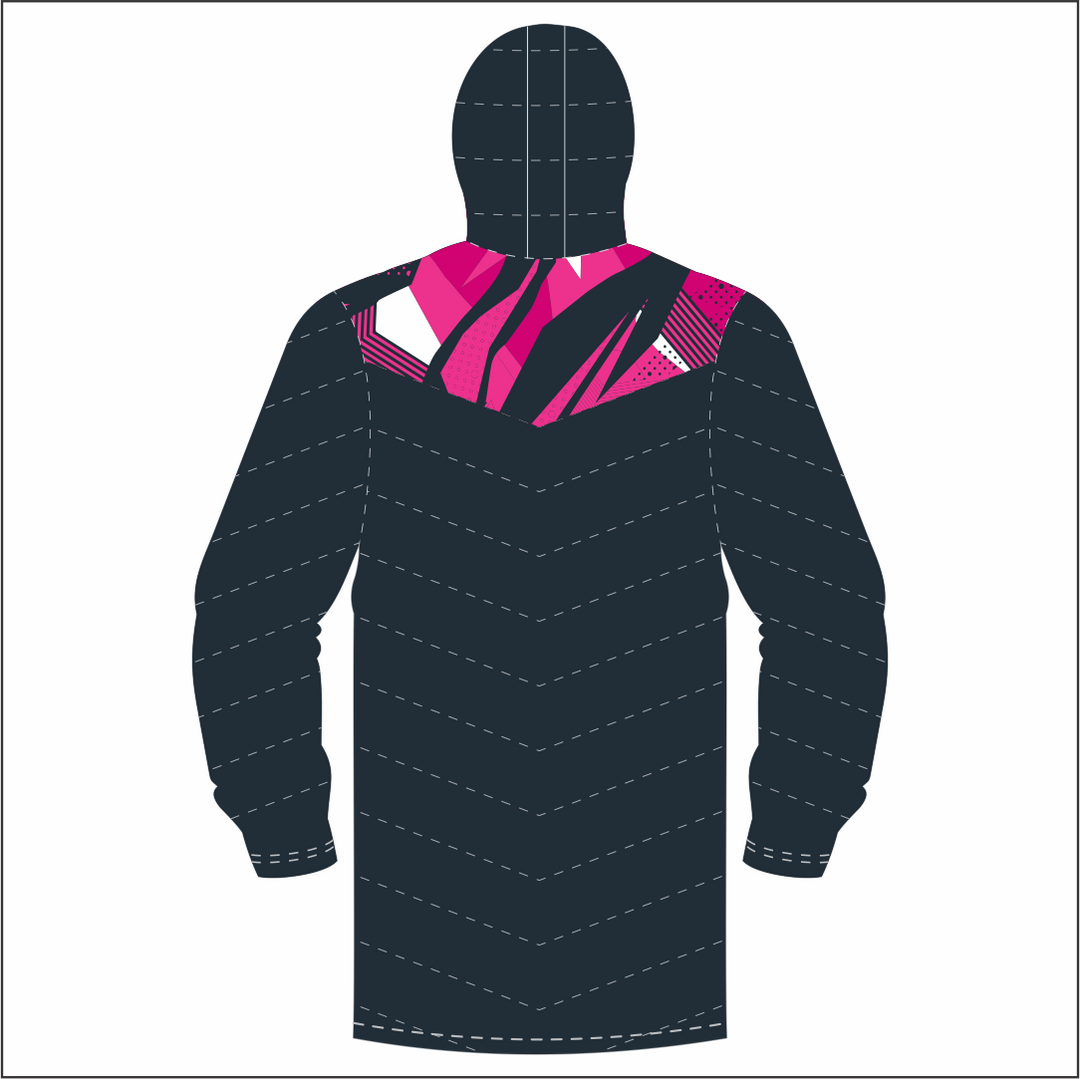 Valley Vikings Rugby Long Puffy Jacket Kids