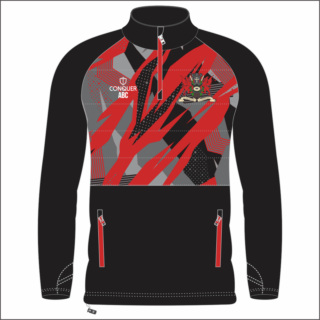 Llandybie RFC Zip Hybrid Midlayer