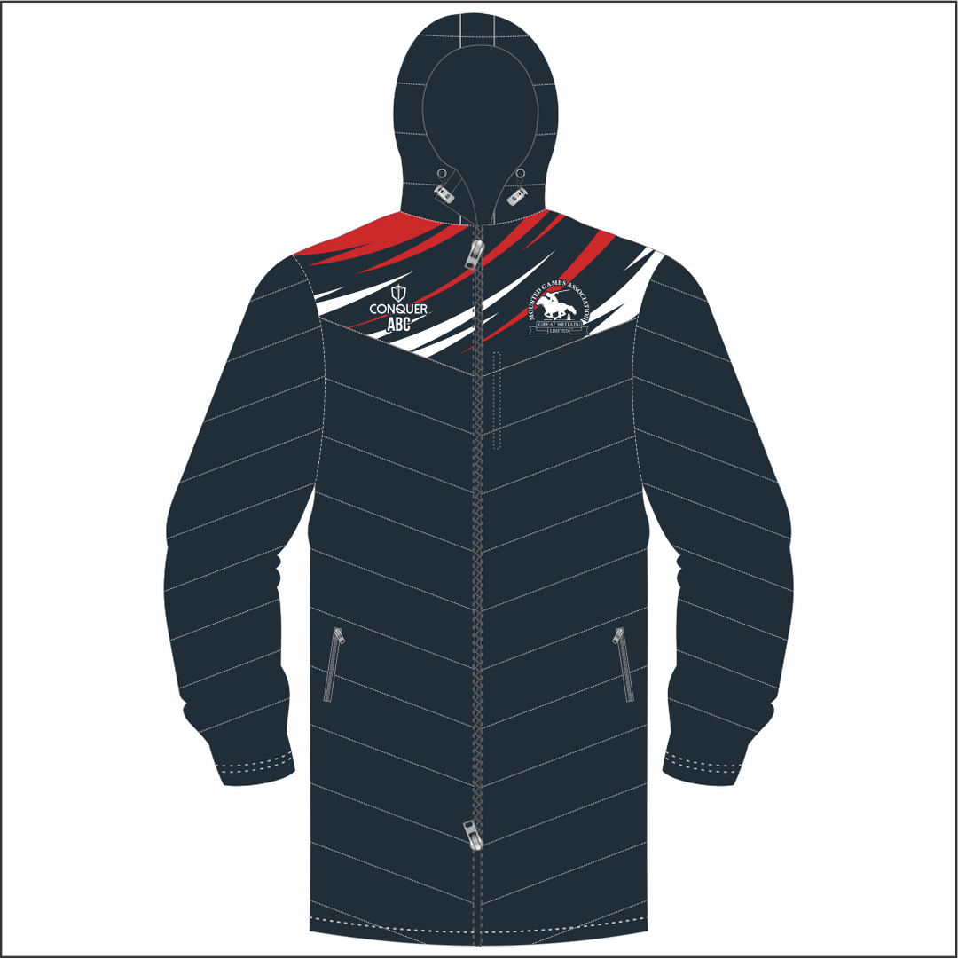 West Glamorgan Mounted Games Long Puffy Jacket KIDS