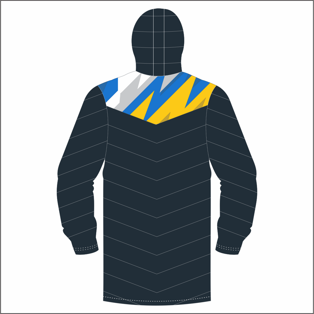 Penallta RFC Long Puffy Jacket