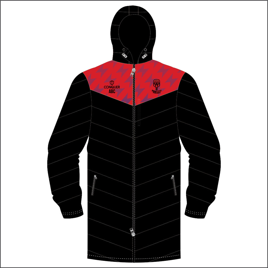 Taran Tywi Pickleball Kids Long Puffy Jacket