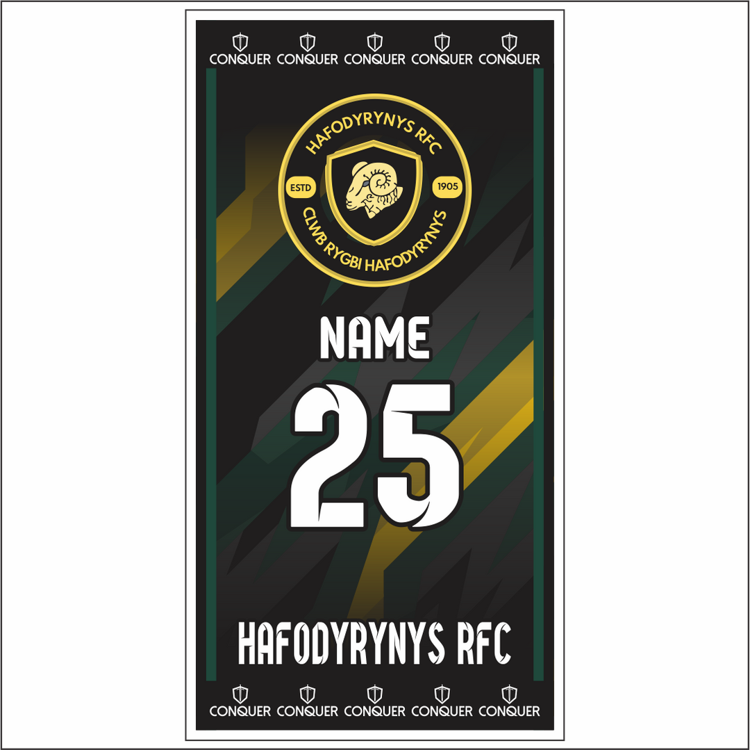 Hafodyrynys RFC Beach Towel