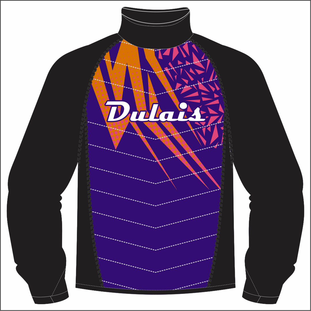 Dulais Netball Full Zip Hybrid Jacket