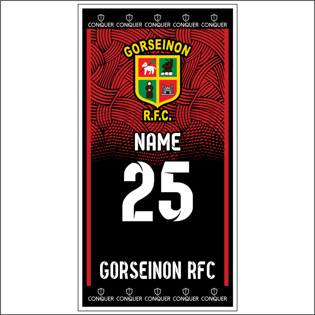 Gorseinon RFC Beach Towel
