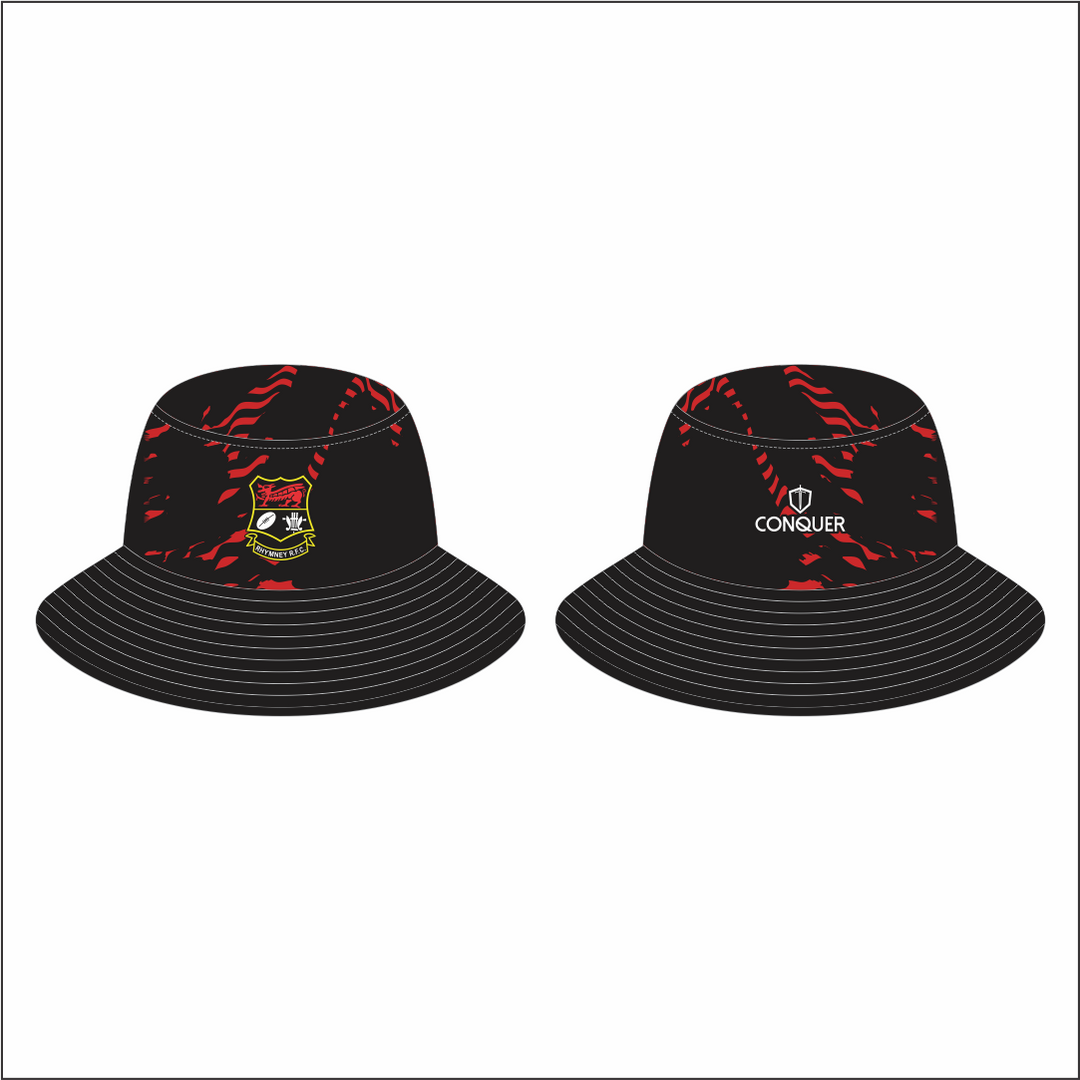 Rhymney RFC Reversible Bucket Hat Kids