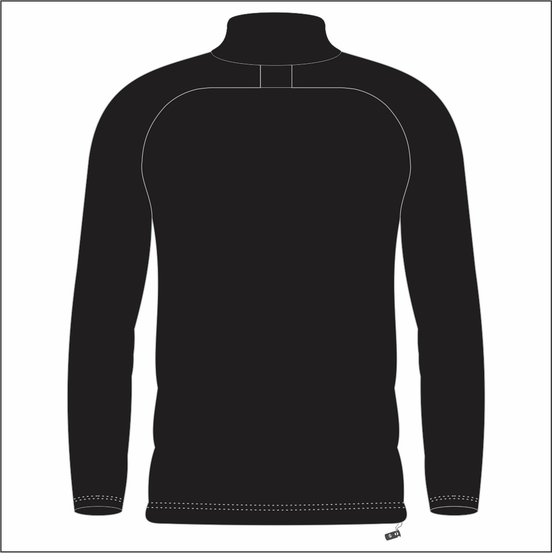 Tycroes LADIES RFC 1/4 Zip Hybrid Midlayer