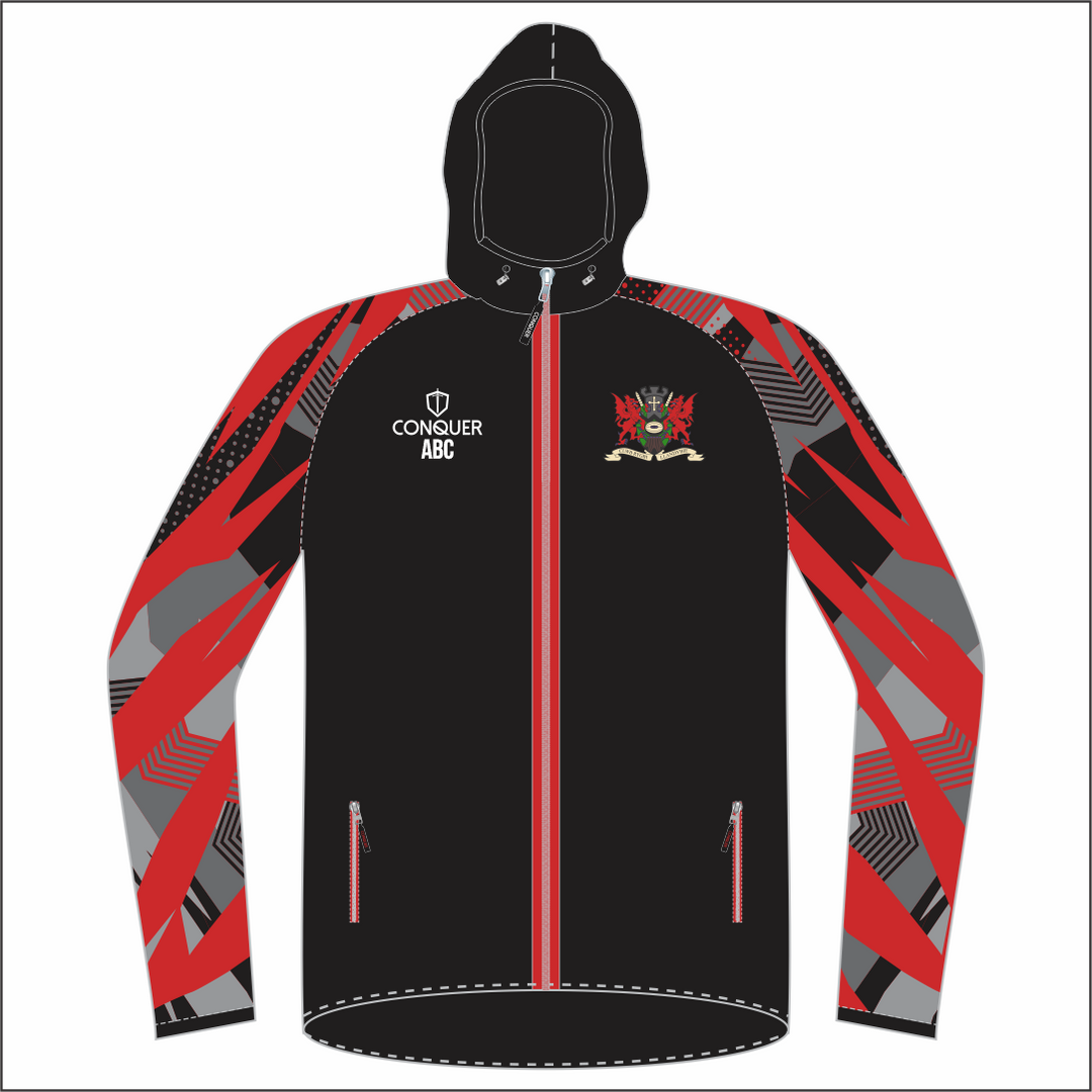 Llandybie RFC Full Zip Light Running Jacket KIDS