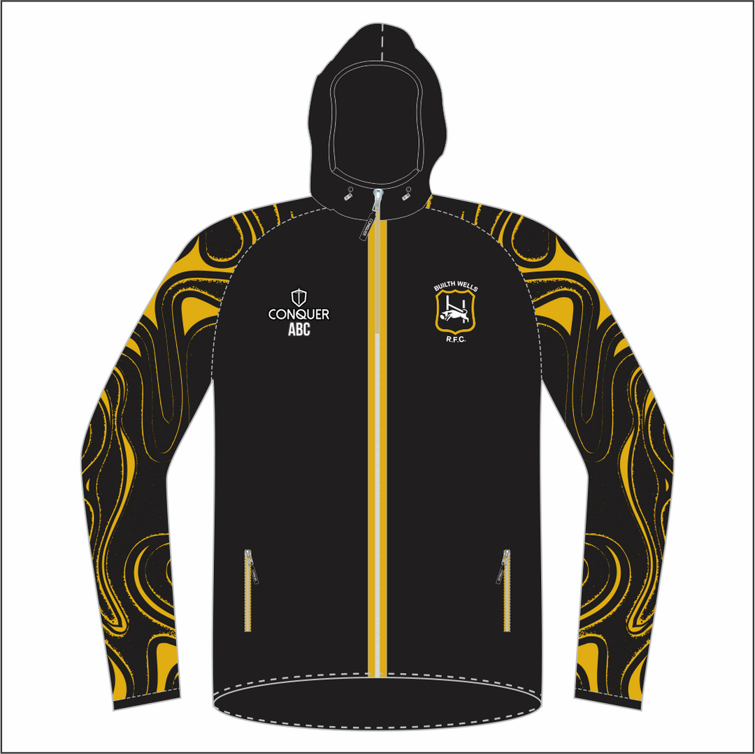 Builth Wells RFC Full Zip Light Running Jacket - 26/27