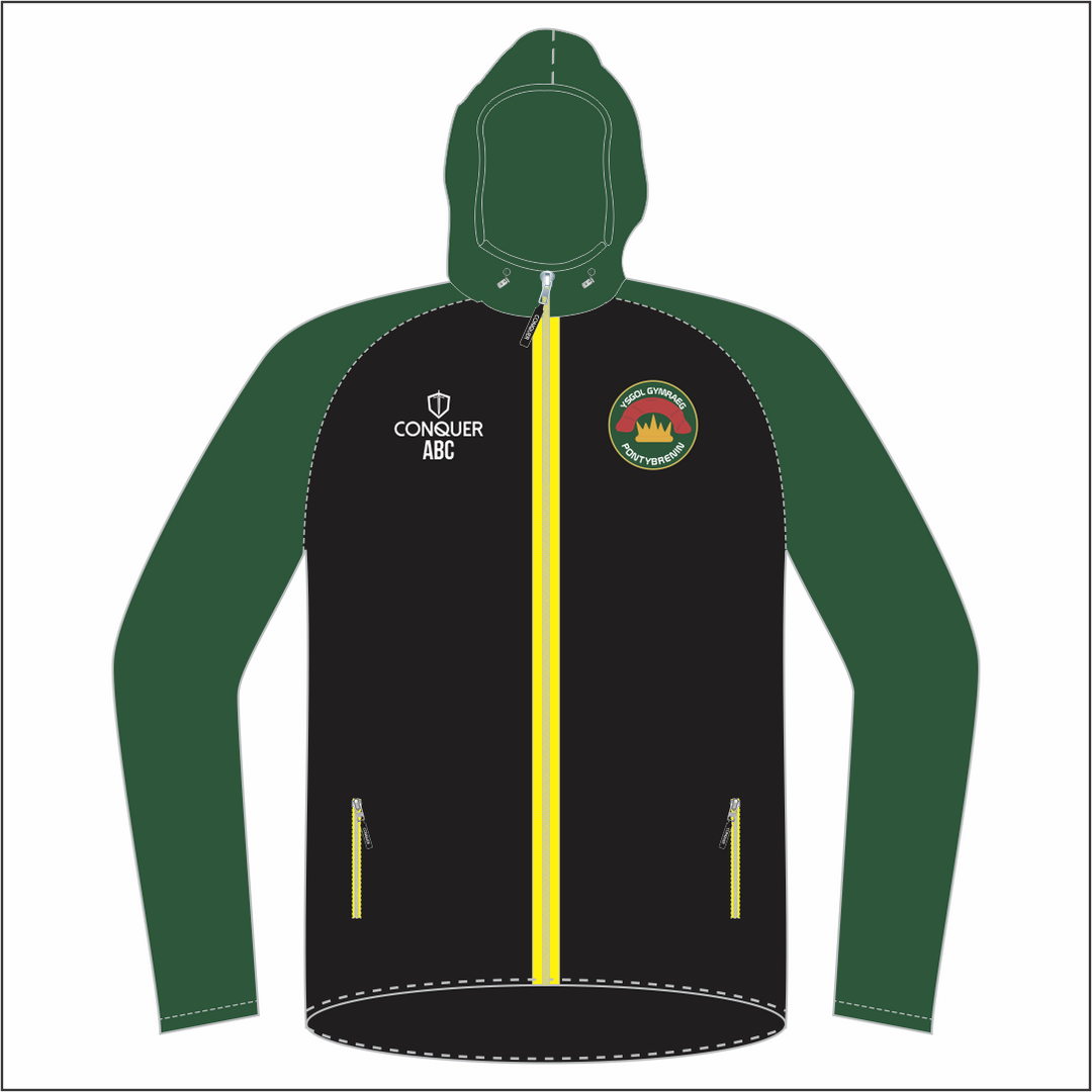 Ysgol Pontybrenin Full Zip Light Running Jacket