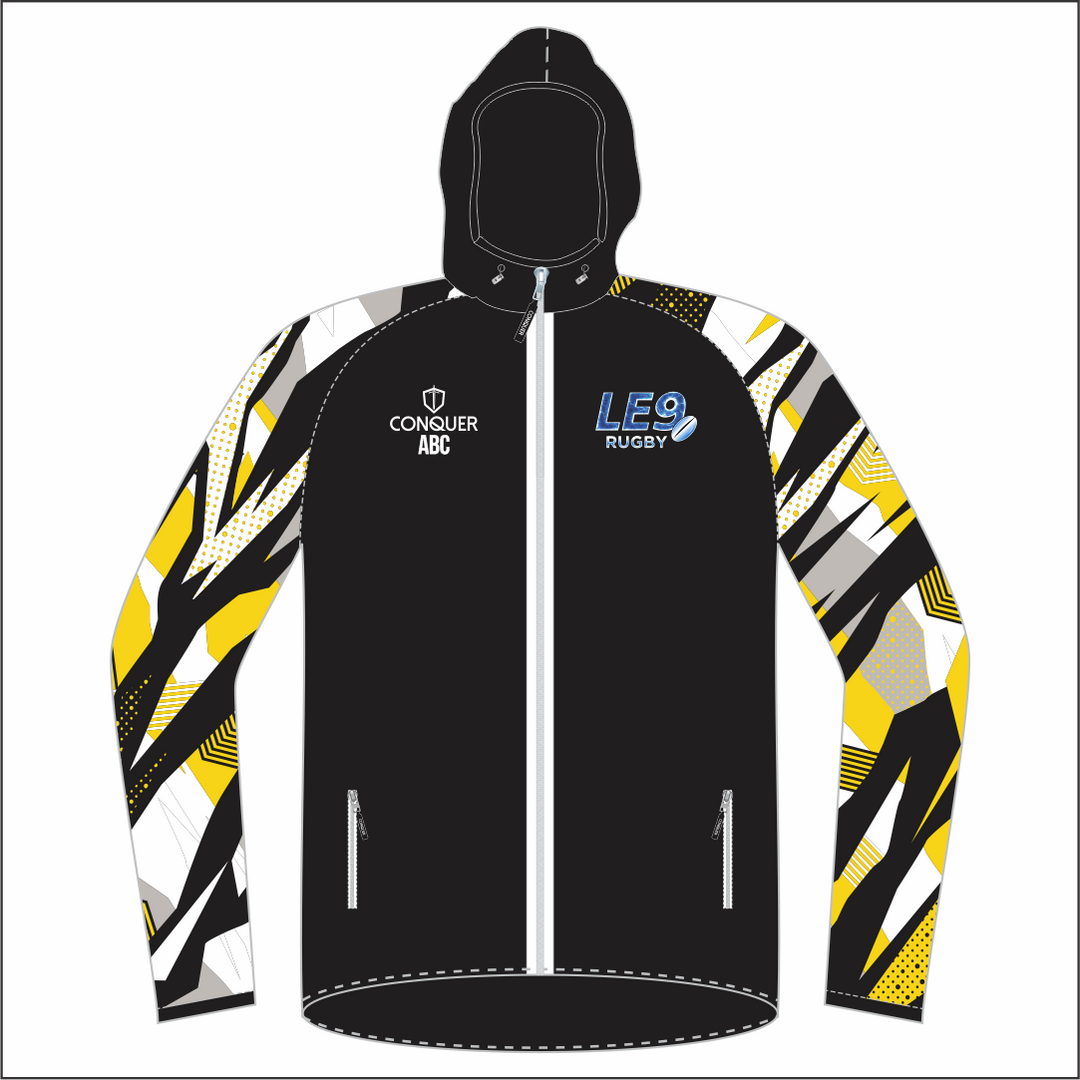 LE9 Rugby Full Zip Light Running Jacket