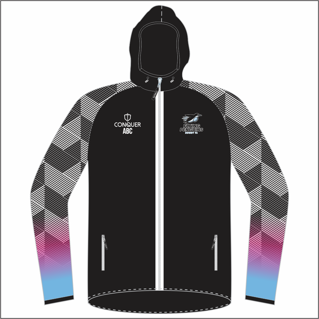 Flying Penguins Full Zip Light Running Jacket KIDS