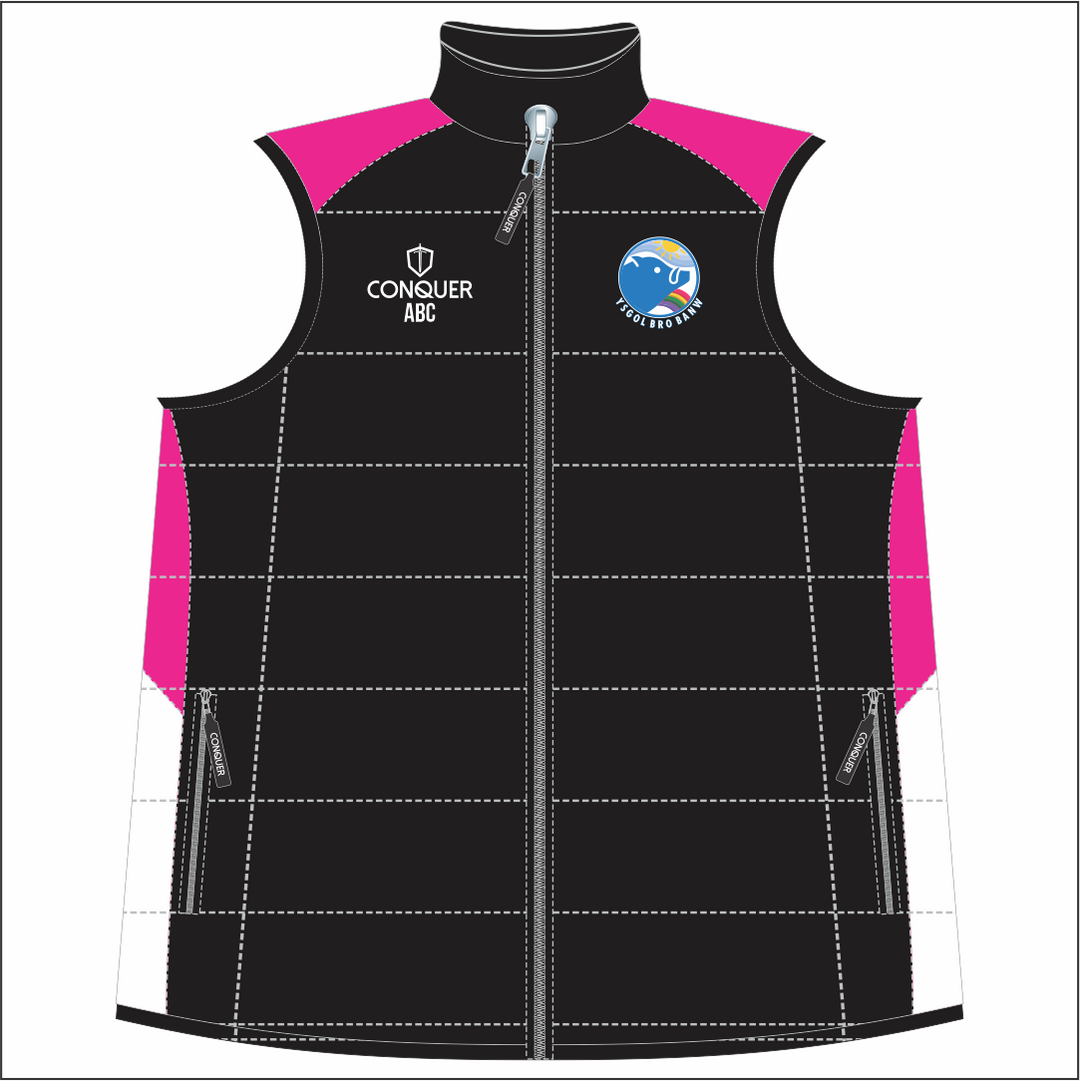 Ysgol Bro Banw Gilet - Pink
