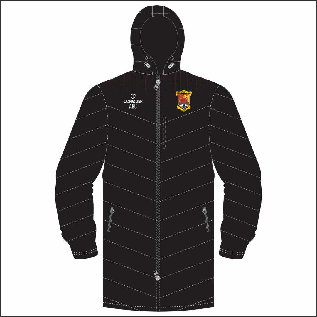Carmarthen Quins RFC 26/27 Long Puffy Jacket KIDS
