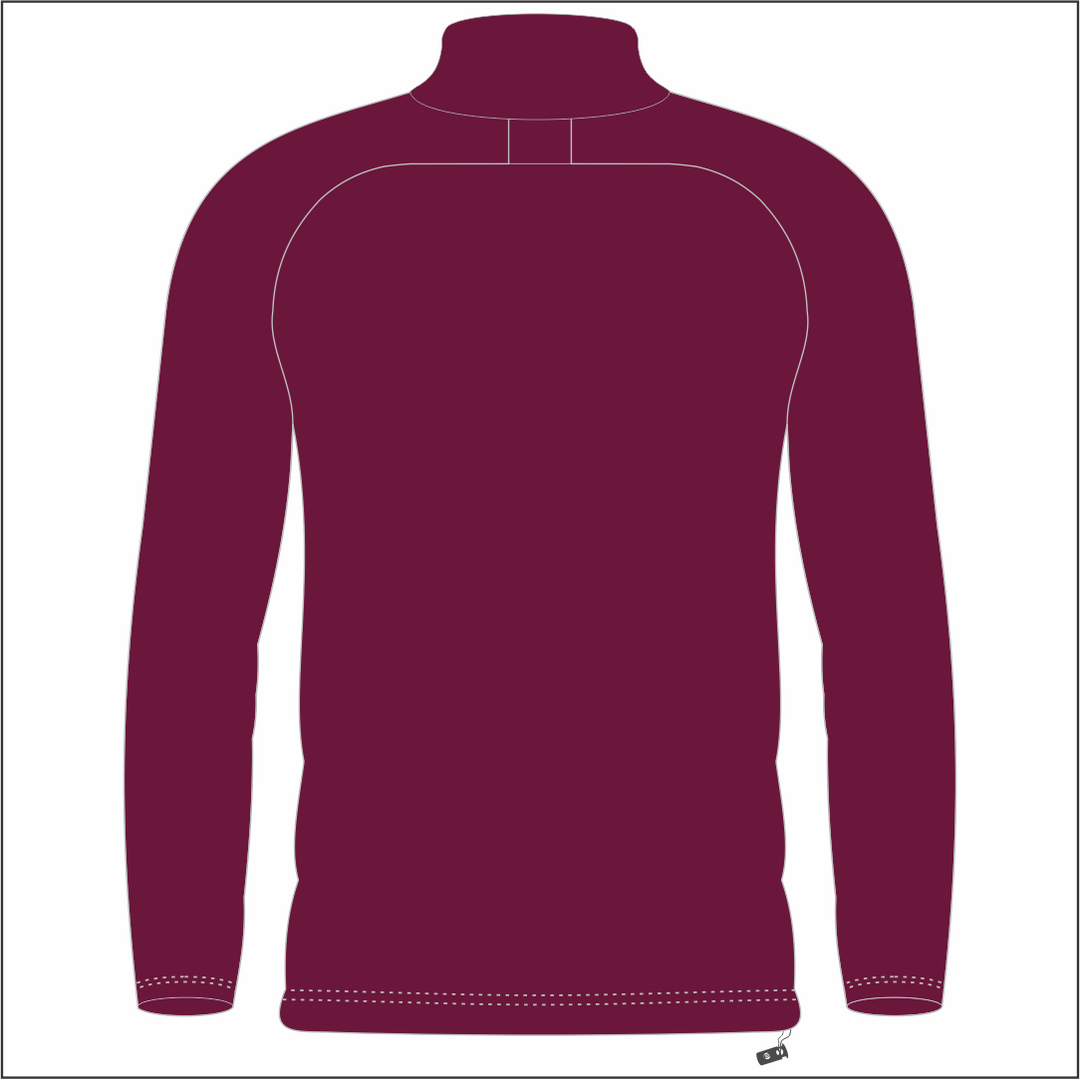 Pontarddulais Cricket 1/4 Zip Hybrid Midlayer KIDS