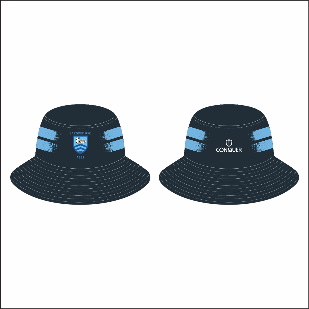 Bargoed RFC Reversible Bucket Hat (Kids) – Conquer Teamwear Limited