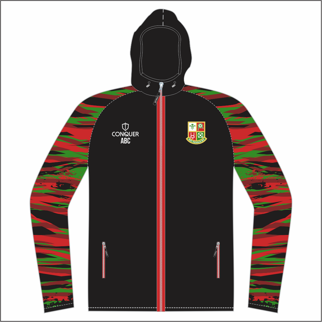 New Tredegar RFC FZ Light Running Jacket KIDS