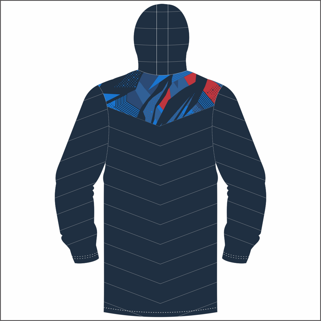 Esselle Rugby 7s MENS Team Long Puffy Jacket KIDS
