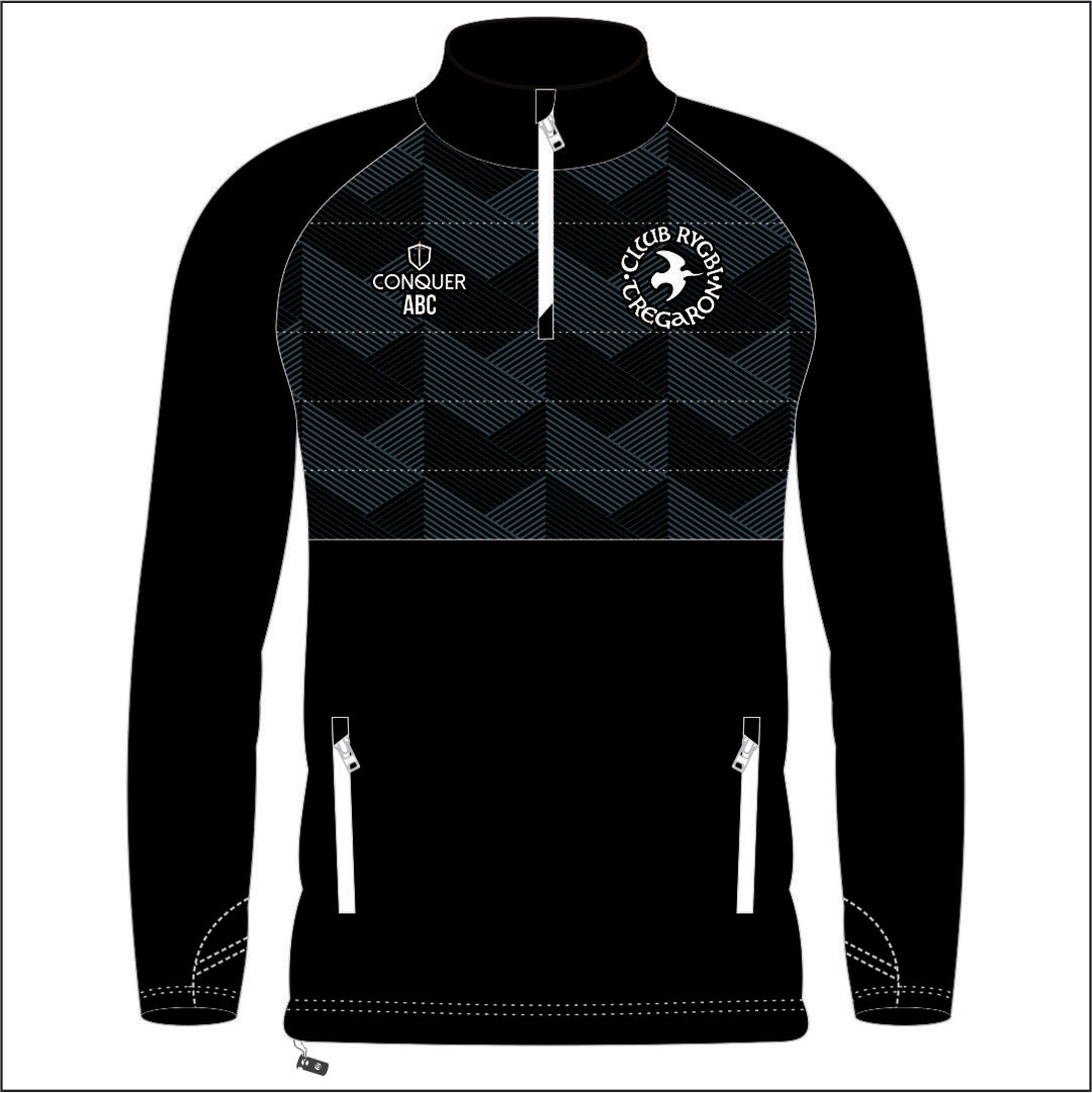 Tregaron RFC 1/4 Zip Hybrid Midlayer