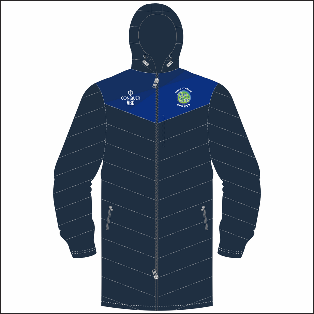 Ysgol Bro Dur Long Puffy Jacket