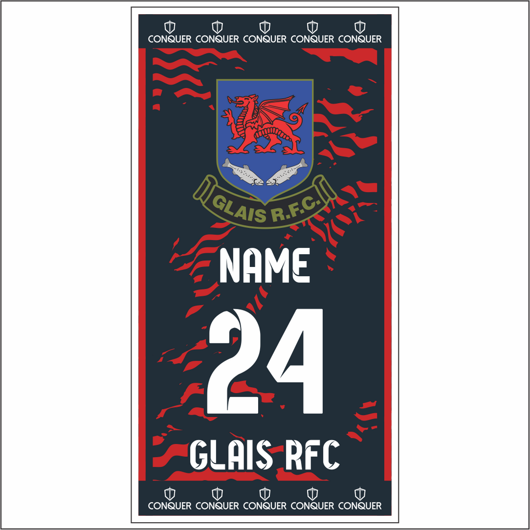Glais RFC Beach Towel