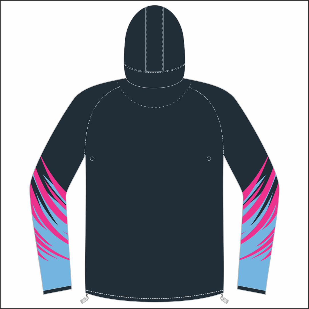 Cwmllynfell RFC Touch LADIES Full Zip Light Running Jacket