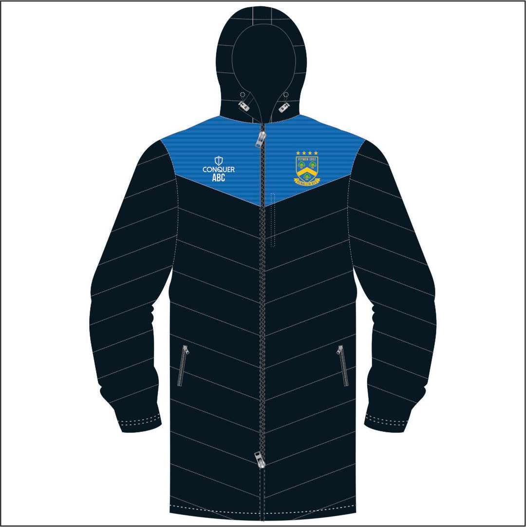 Penallta RFC Long Puffy Jacket KIDS