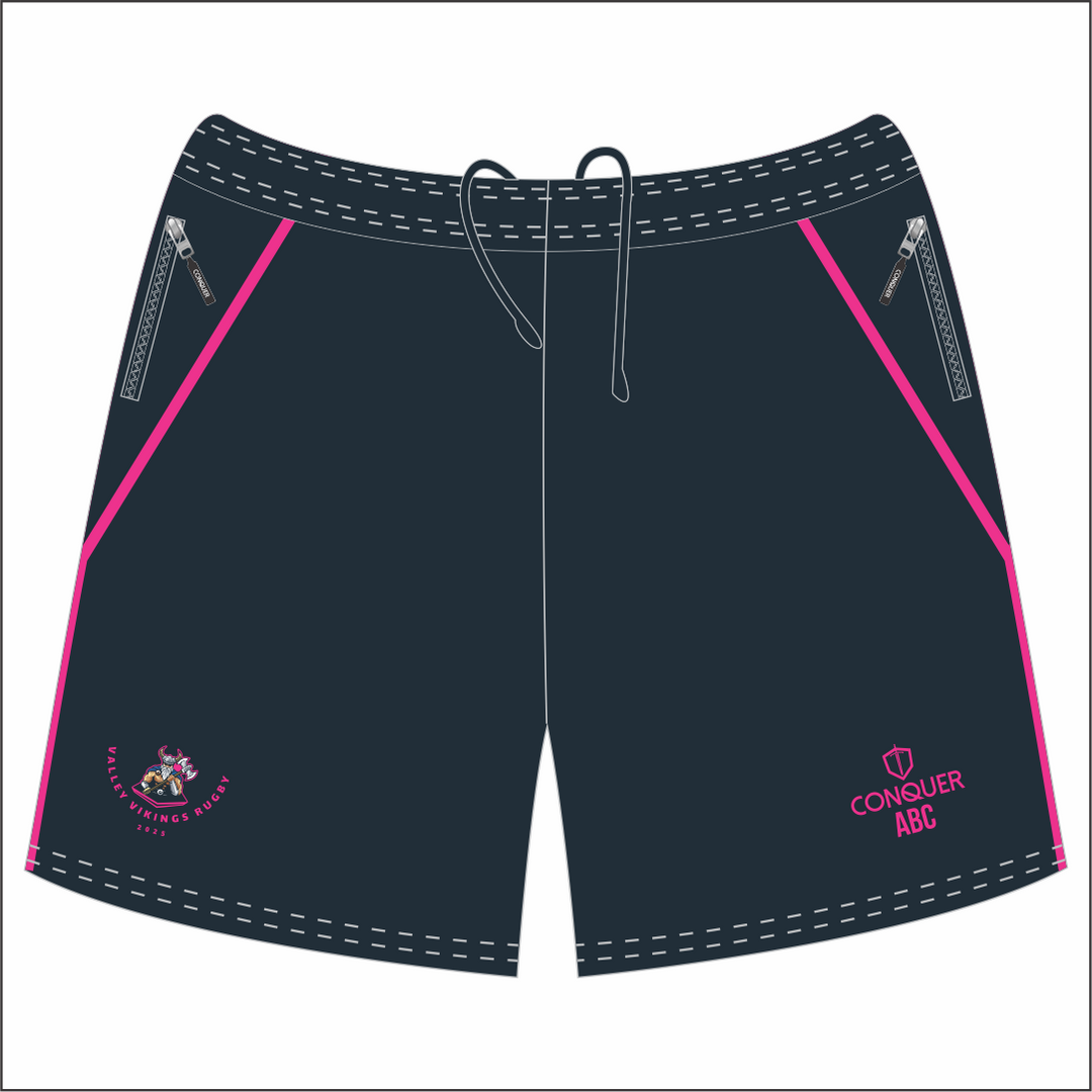 Valley Vikings Rugby Travel Shorts