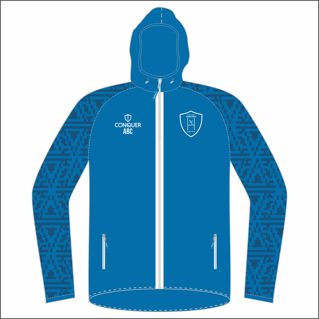 Aberaeron RFC Full Zip Light Running Jacket - 26/27