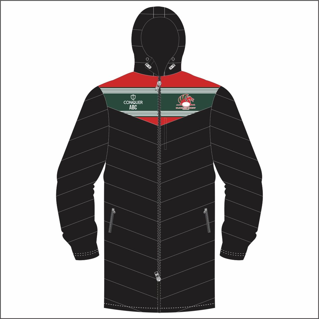 Blaenau Gwent Schools Long Puffy Jacket KIDS