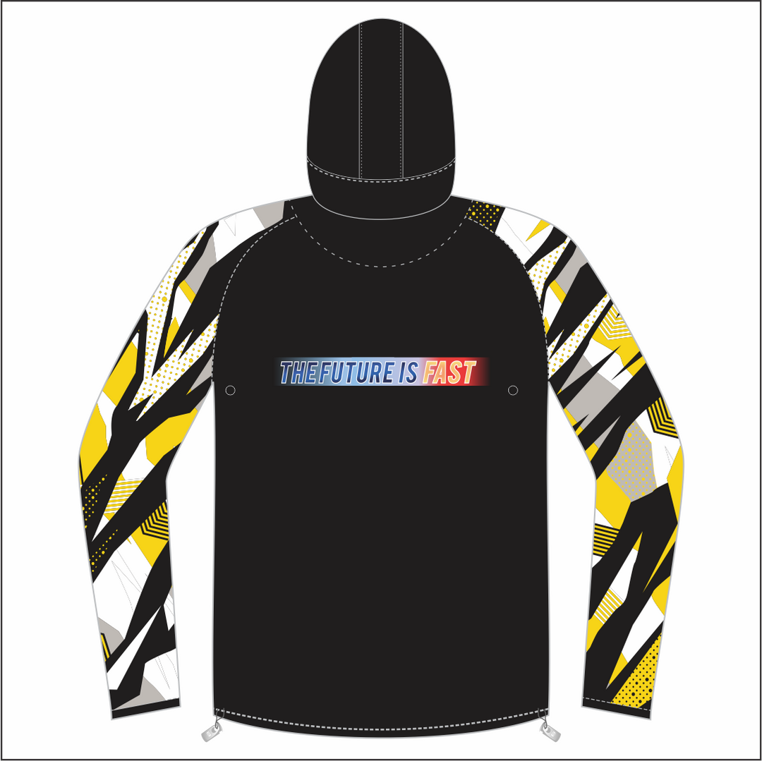 LE9 Rugby Full Zip Light Running Jacket KIDS