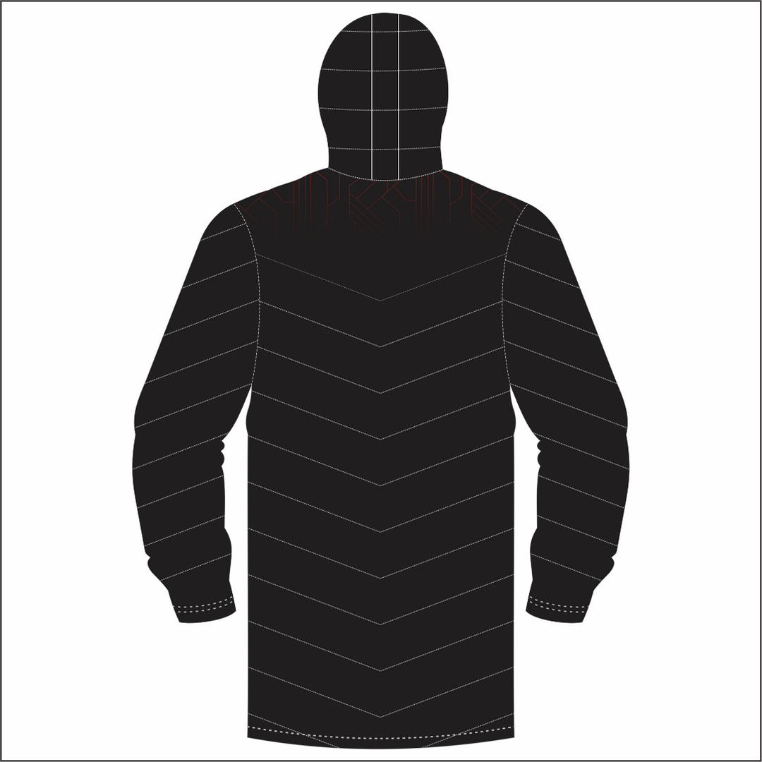 Carmarthen Quins RFC 26/27 Long Puffy Jacket KIDS