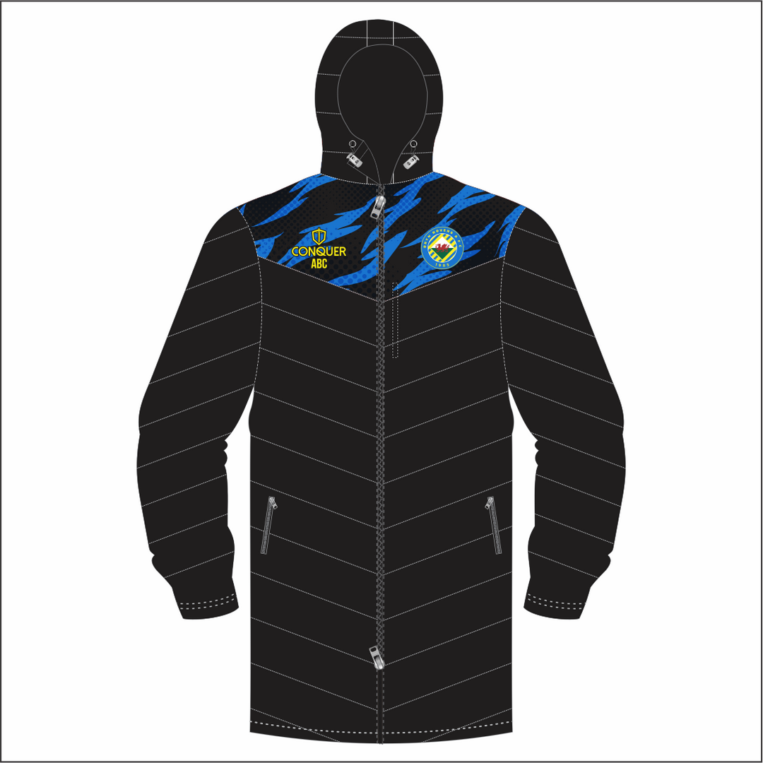 Bryn Rovers AFC Long Puffy Jacket