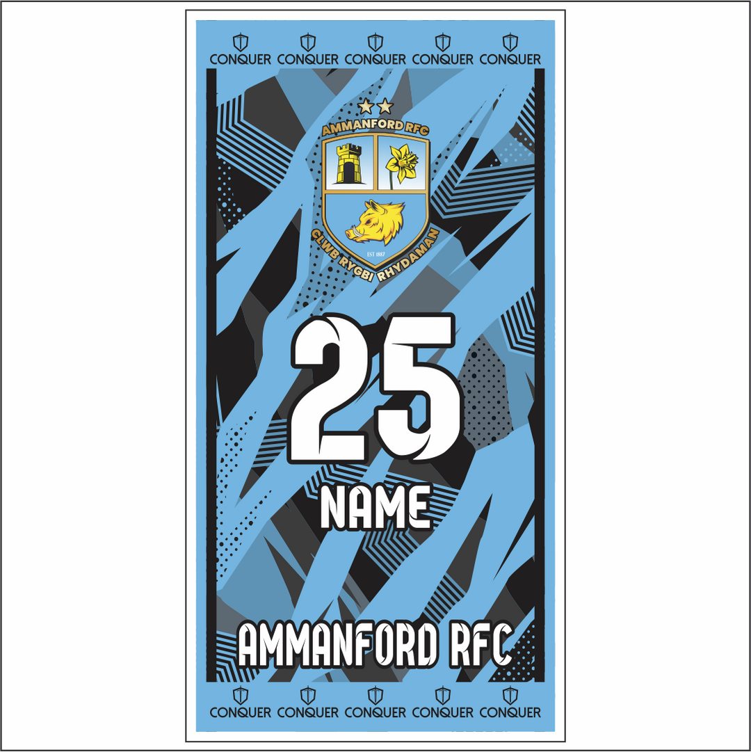 Ammanford RFC Beach Towel