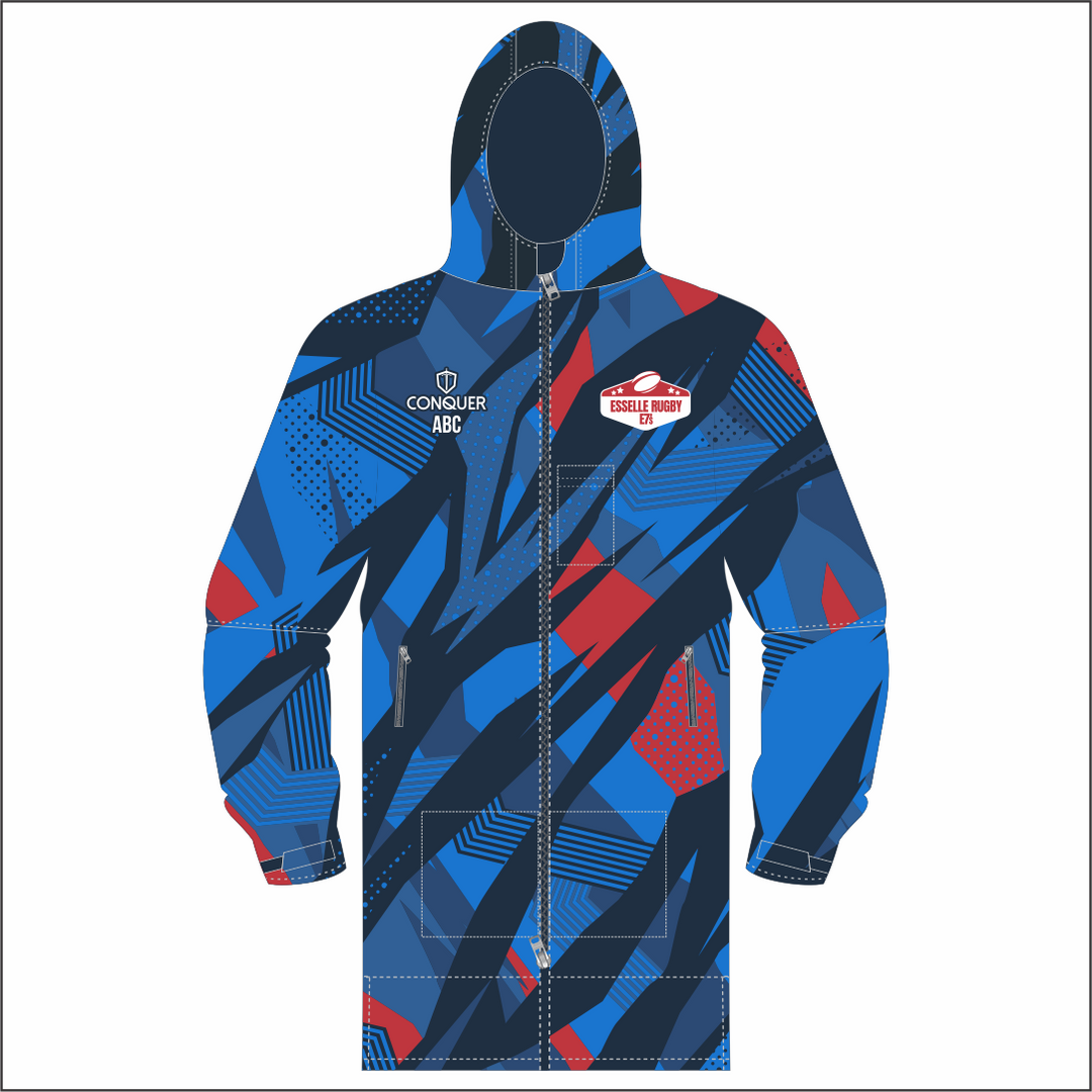 Esselle Rugby 7s MENS Team Sublimated Changing Robe