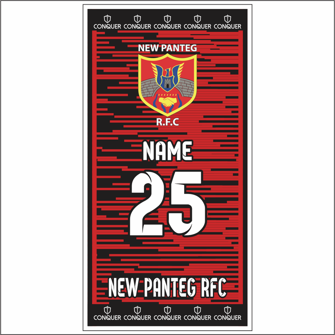 New Panteg Seniors RFC Beach Towel