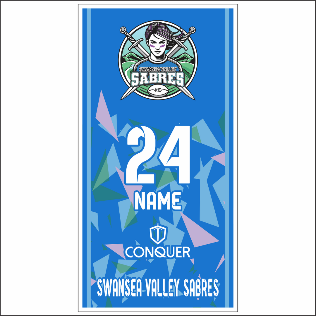 Swansea Valley Sabres Beach Towel