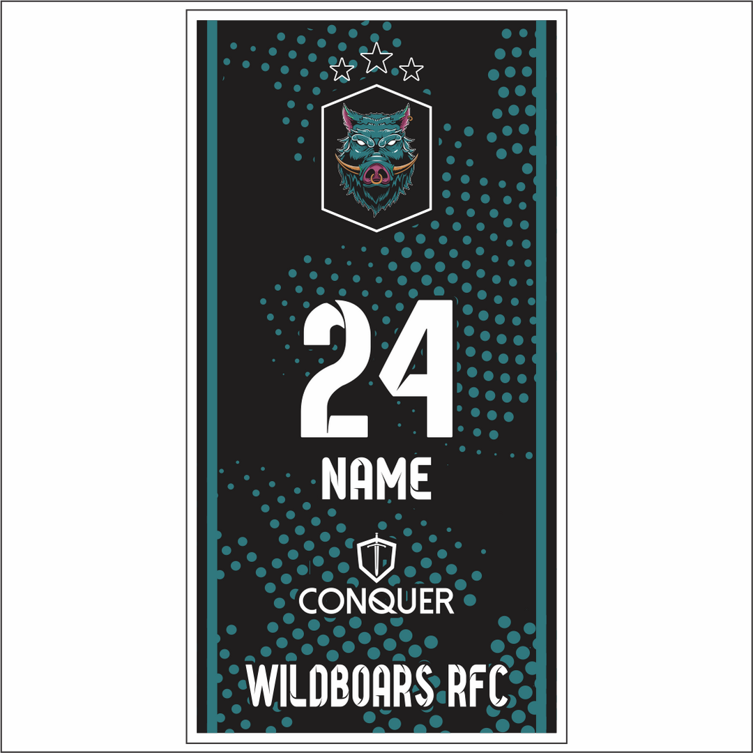 Wildboars RFC Beach Towel