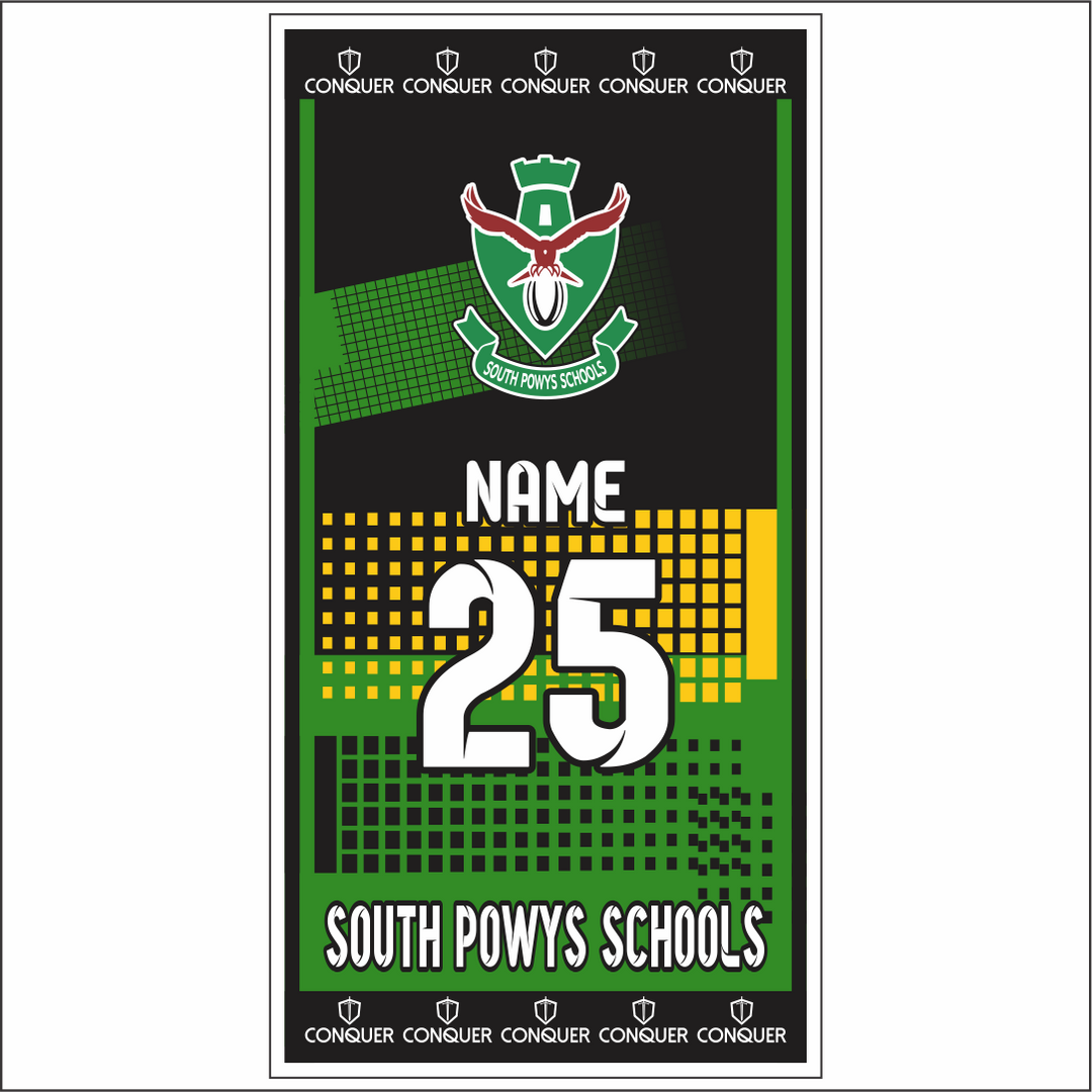 South Powys District Beach Towel