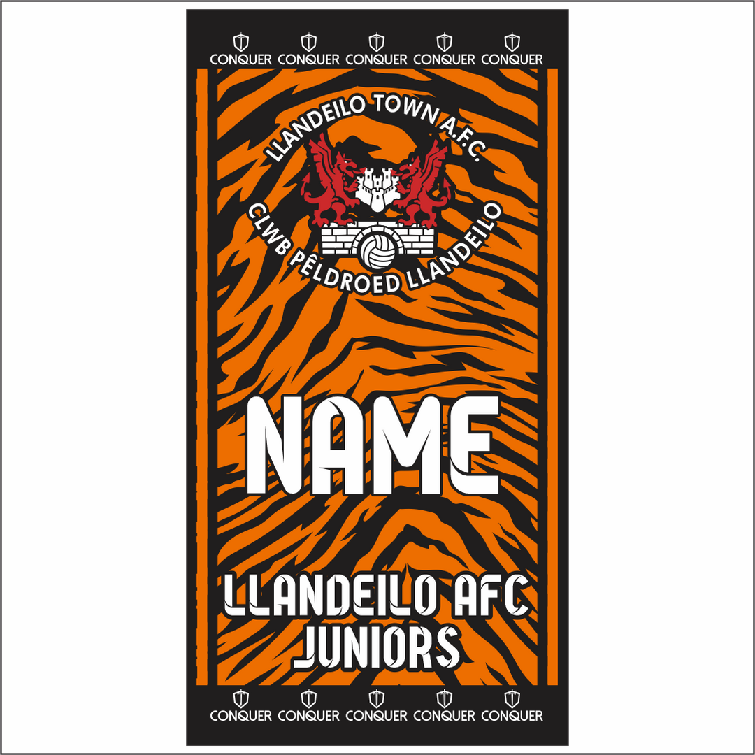 Llandeilo AFC Juniors Beach Towel