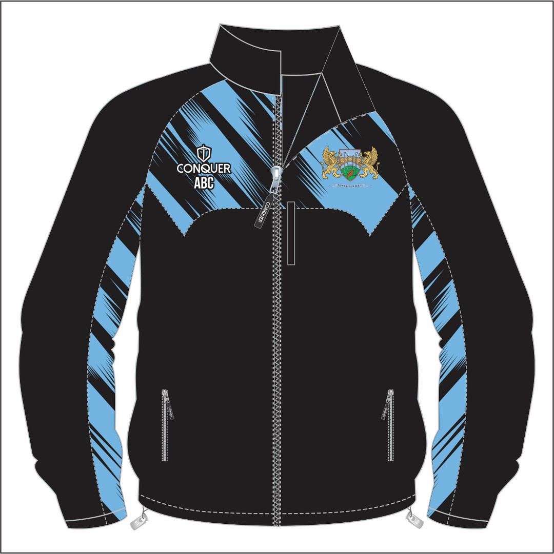 Newbridge RFC Full Zip Rain Jacket