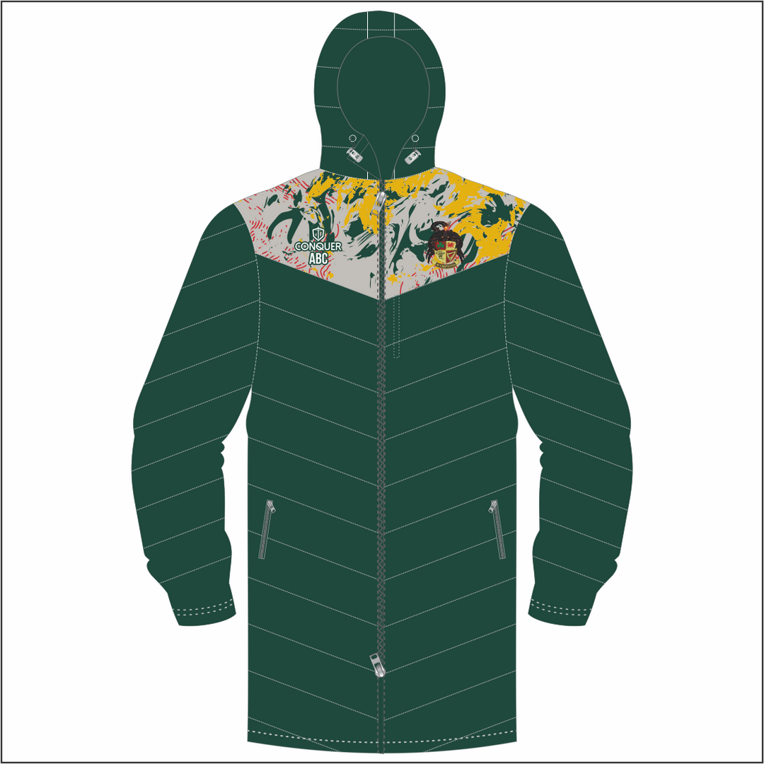 Aberavon Scorpions Long Puffy Jacket