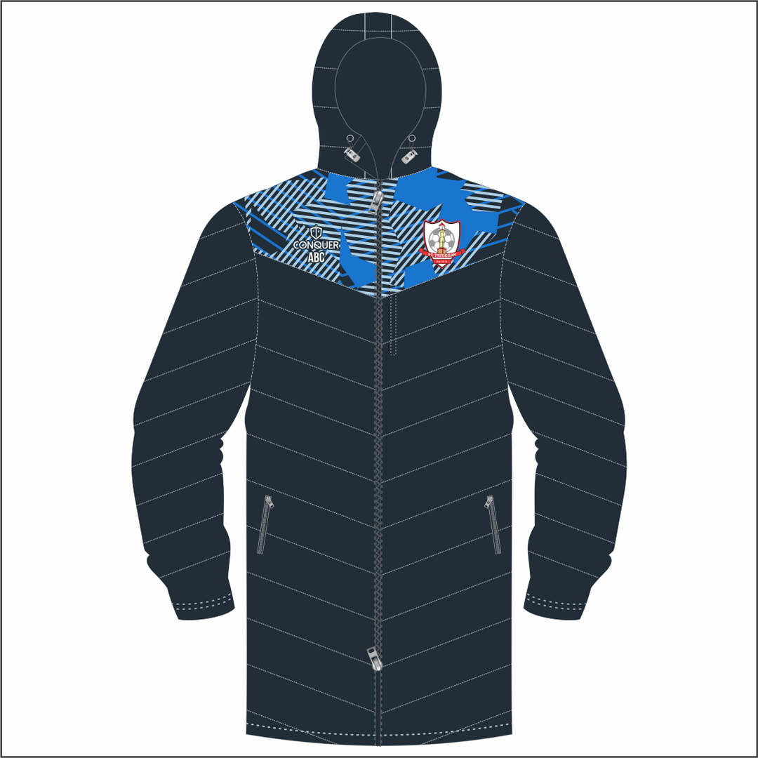 FC Tredegar Minis & Juniors Long Puffy Jacket