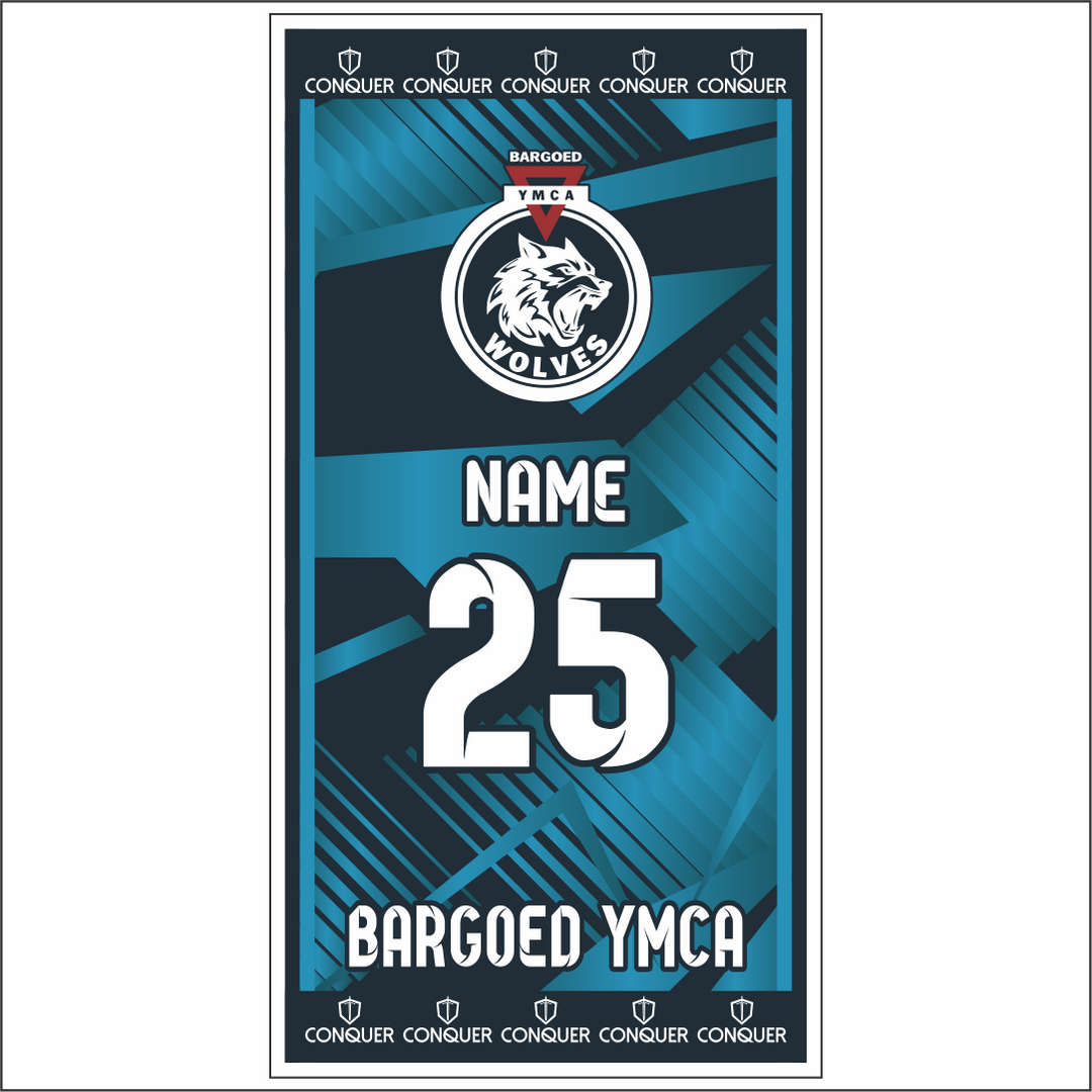 Bargoed YMCA Beach Towel