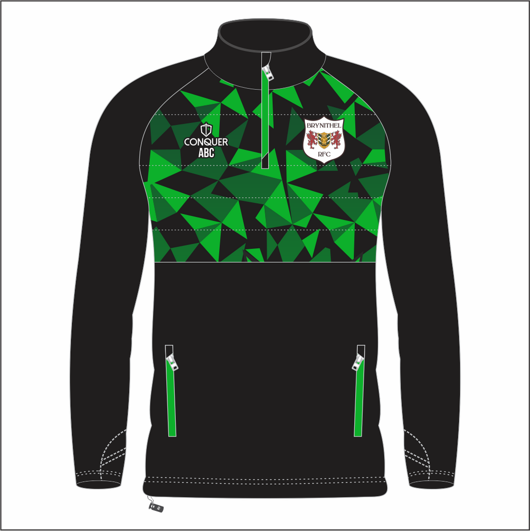 Brynithel RFC 1/4 Zip Hybrid Midlayer