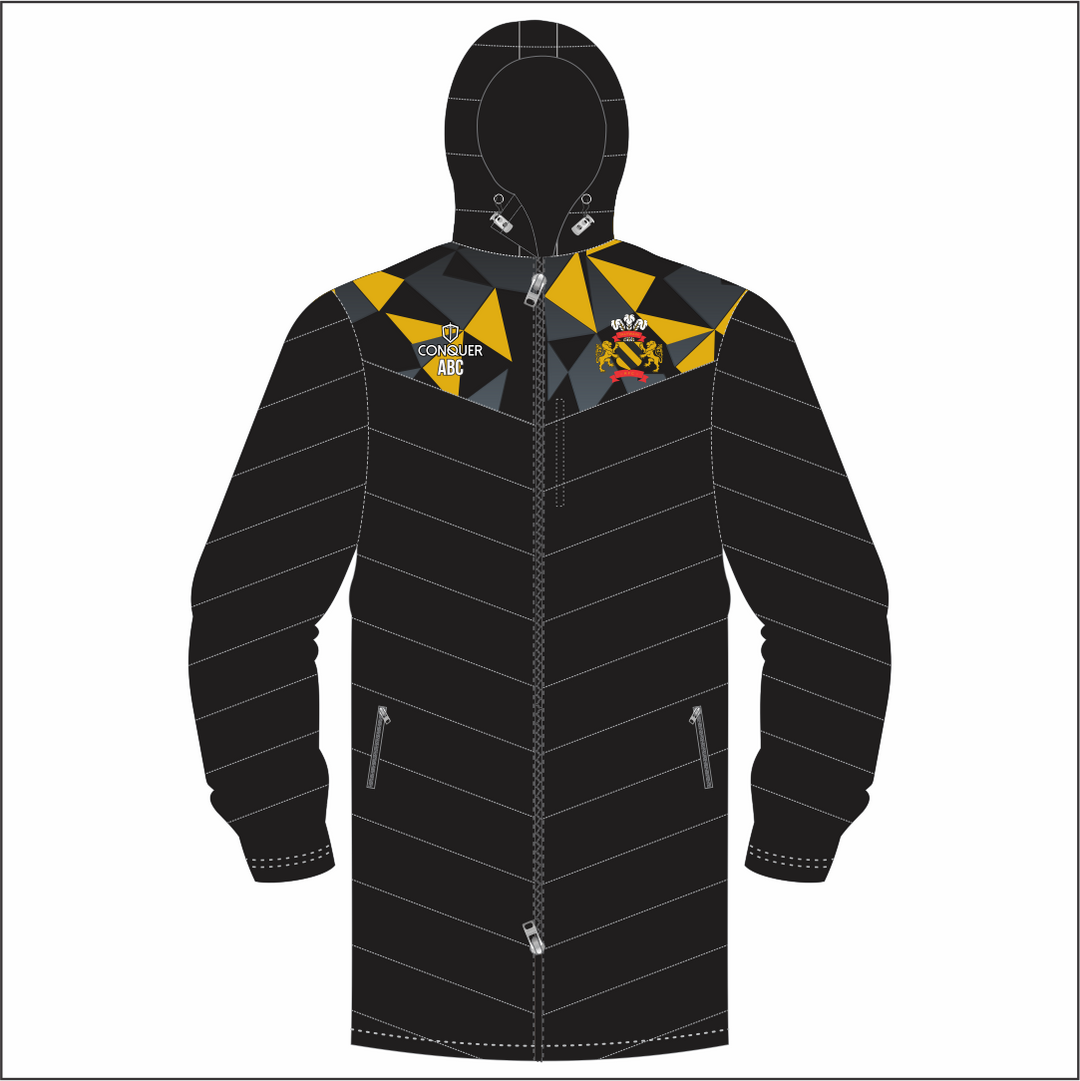 Talywain RFC Long Puffy Jacket