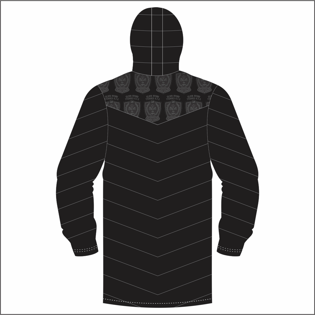 Tycroes RFC Long Puffy Jacket