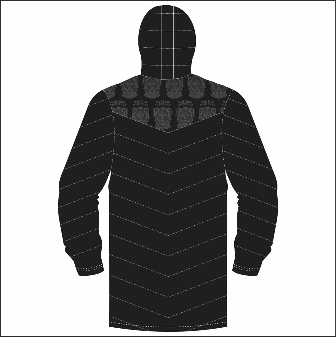 Tycroes LADIES RFC Long Puffy Jacket
