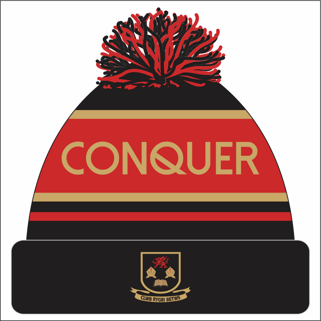 Betws RFC Bobble Hat (Kids)
